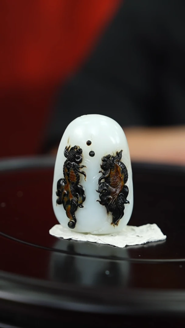 和田玉未镶嵌挂件（大雄）07