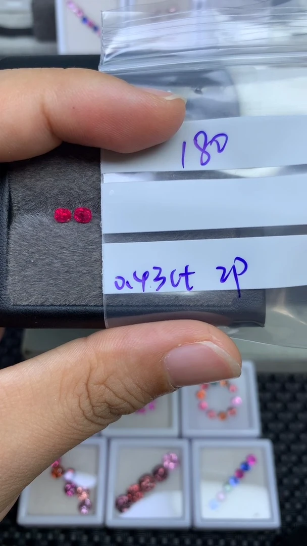 裸石尖晶石缅甸天然无烧尖晶石