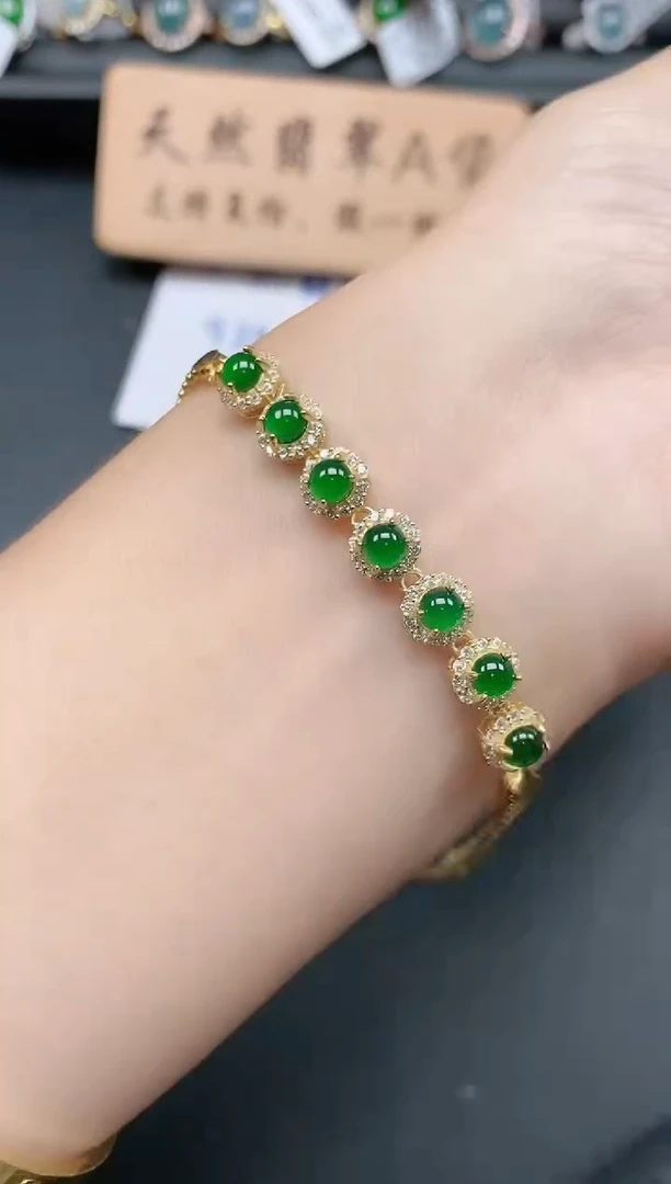 银S925镶嵌戒指翡翠1111