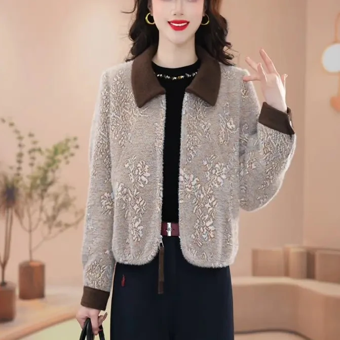 2025年新款时尚气质优雅百搭显瘦减龄休闲外套