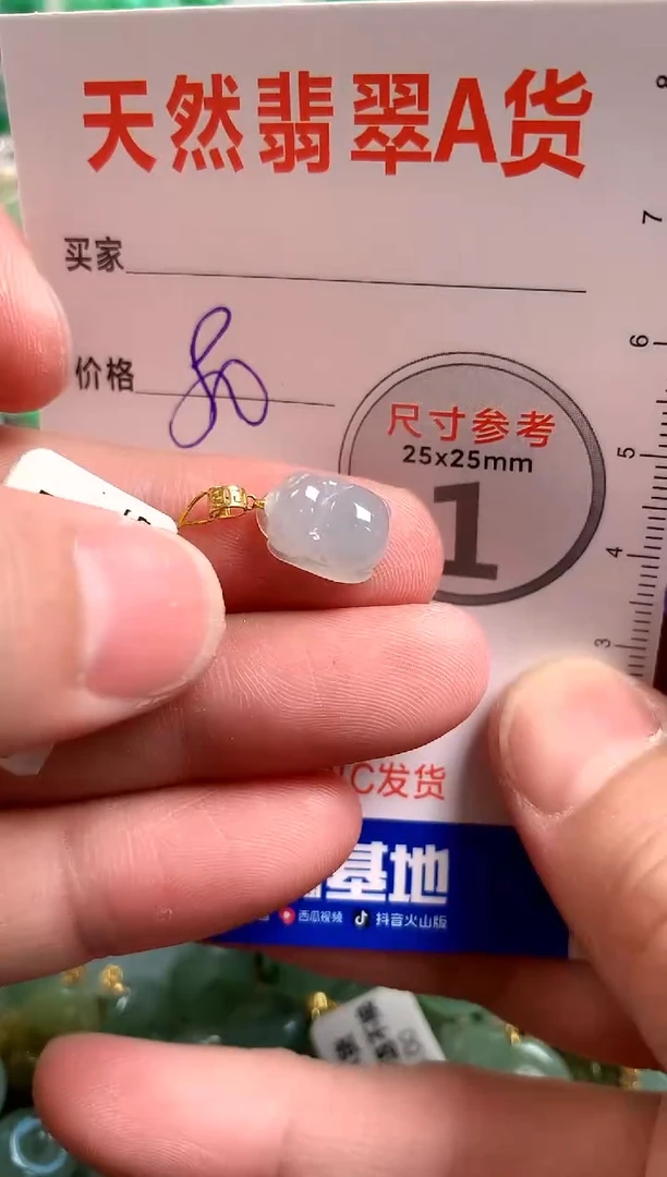 【闪购商品】翡翠颈饰18K金镶嵌14003493