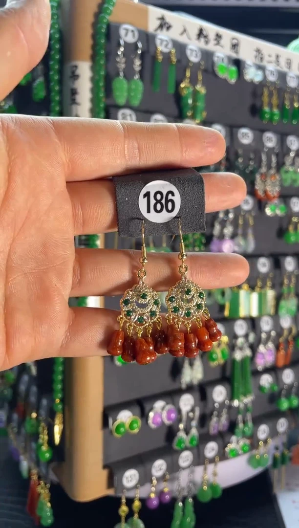 【闪购商品】翡翠颈饰银S925镶嵌186..