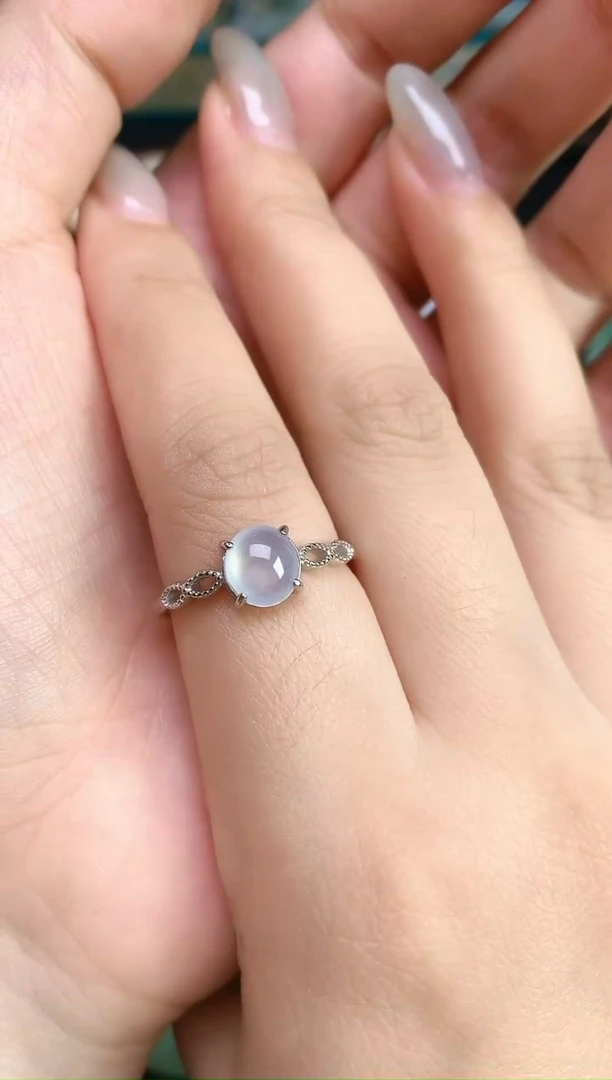 颈饰银S925镶嵌翡翠简**风251102154