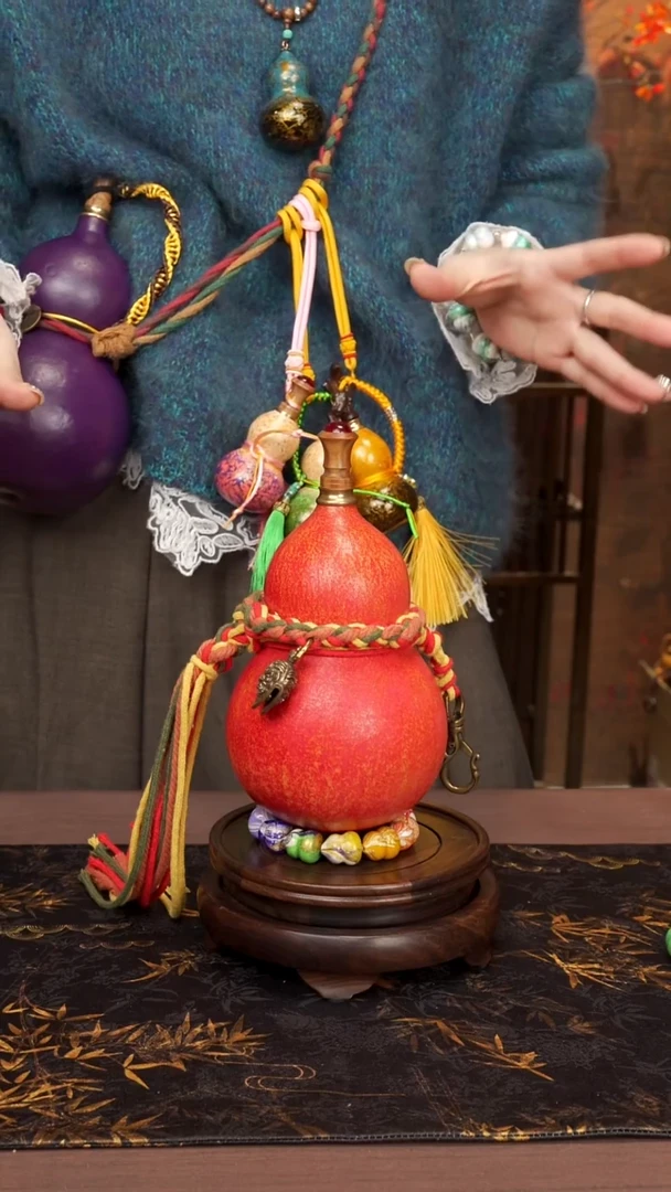 76 --精品大漆酒葫芦-----118