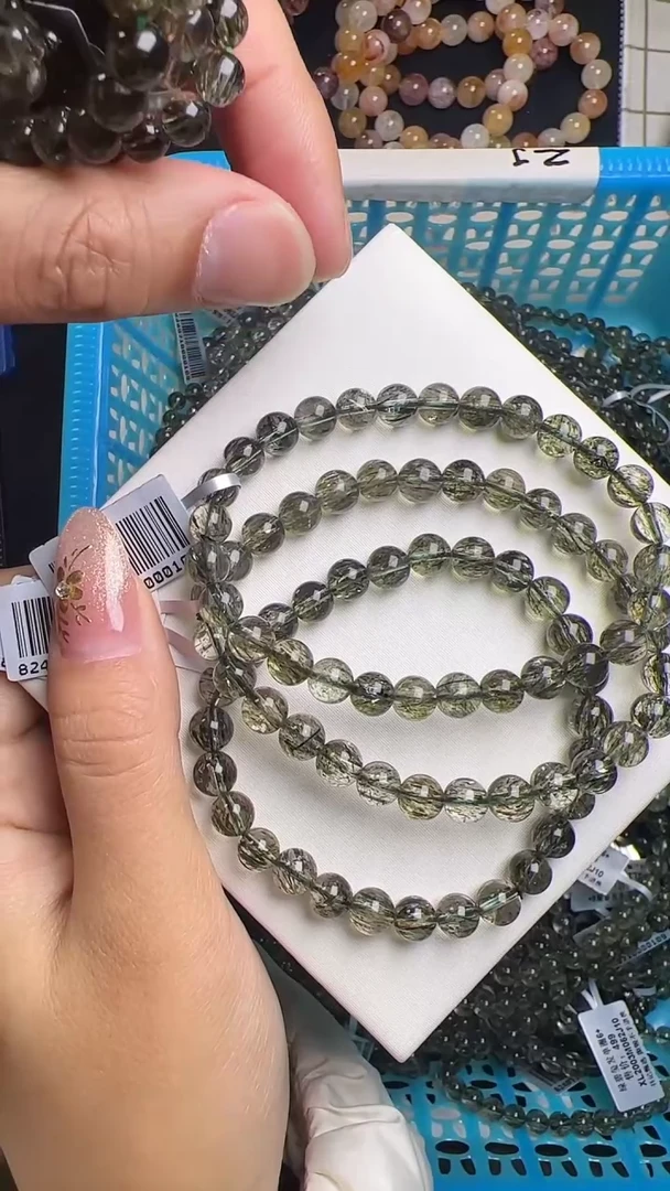 【闪购商品】水晶手链未镶嵌XL2003约6mm多样性发一件