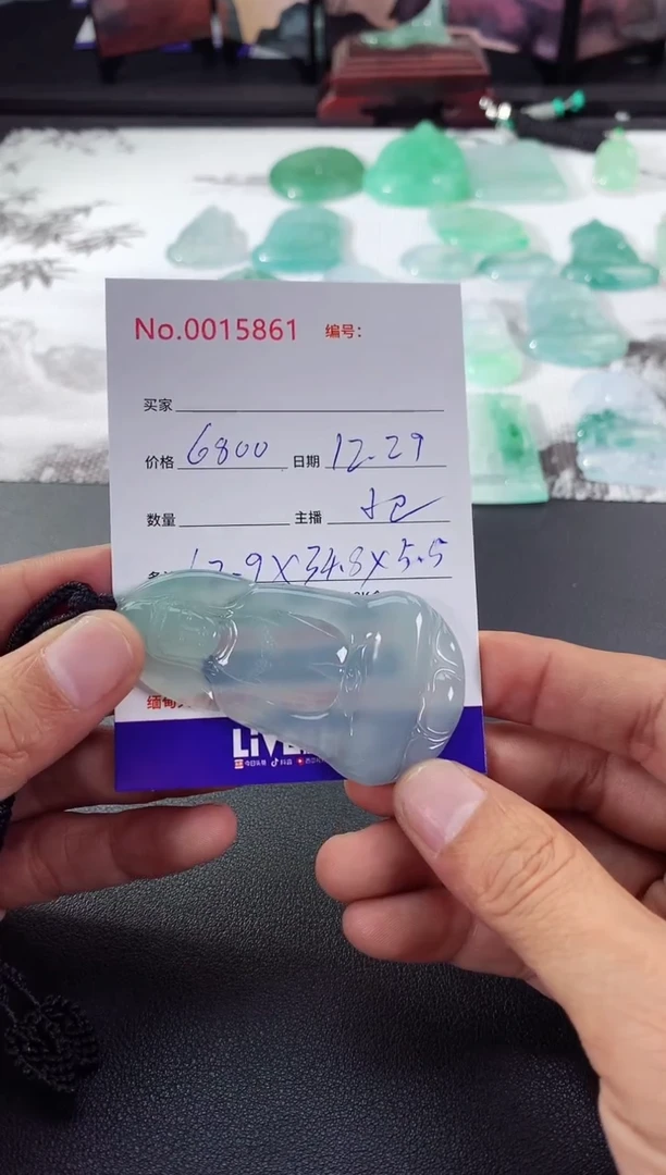 颈饰未镶嵌翡翠素衣