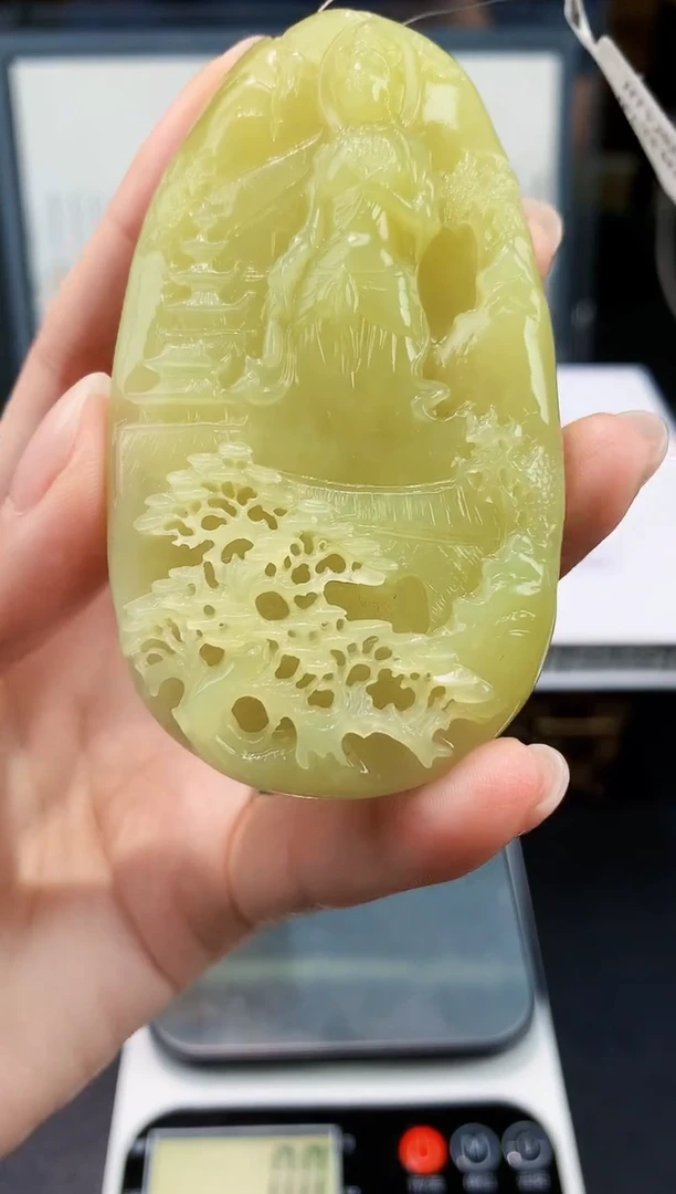 定制和田玉玉鉴臻品天然和田玉