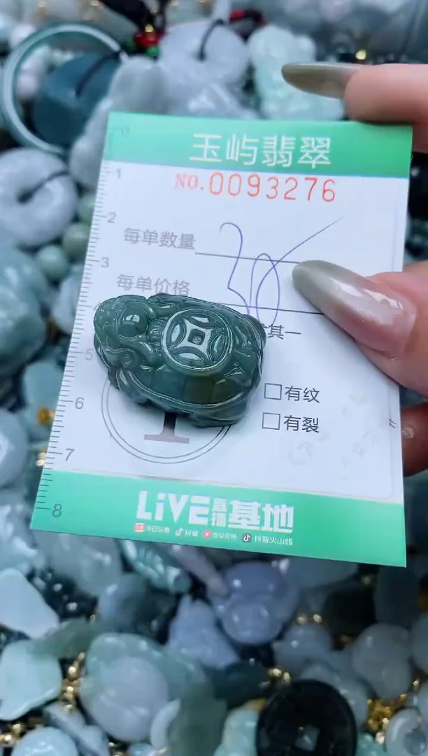 【闪购商品】翡翠颈饰未镶嵌闪购0093276