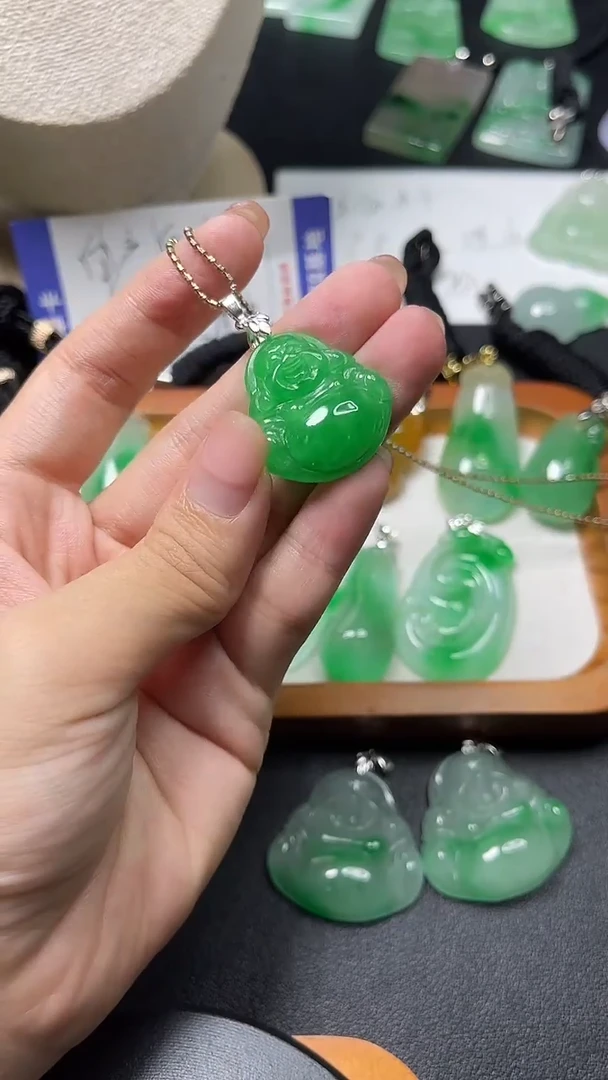 颈饰未镶嵌翡翠所见即所得 一图一物