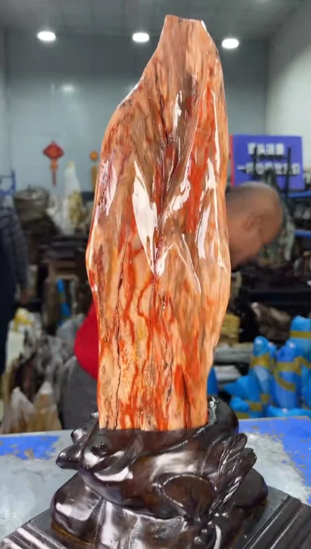 【闪购商品】硅化玉摆件未镶嵌67