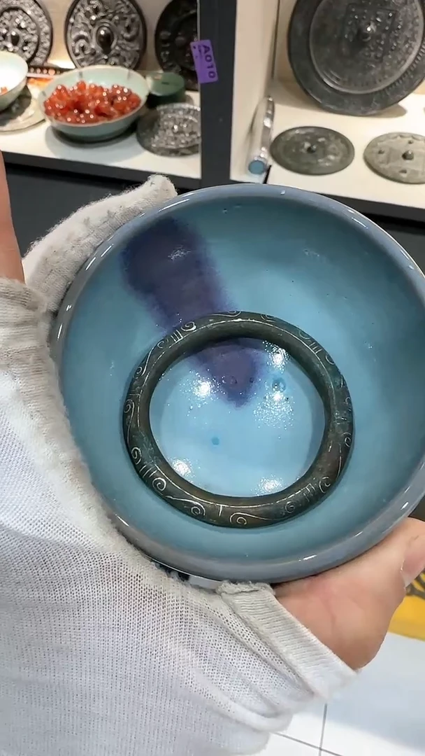 【闪购商品】瓷片店铺推荐官窑笔洗