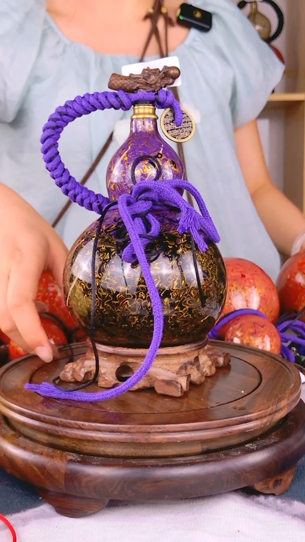 0315大漆高工艺酒葫芦