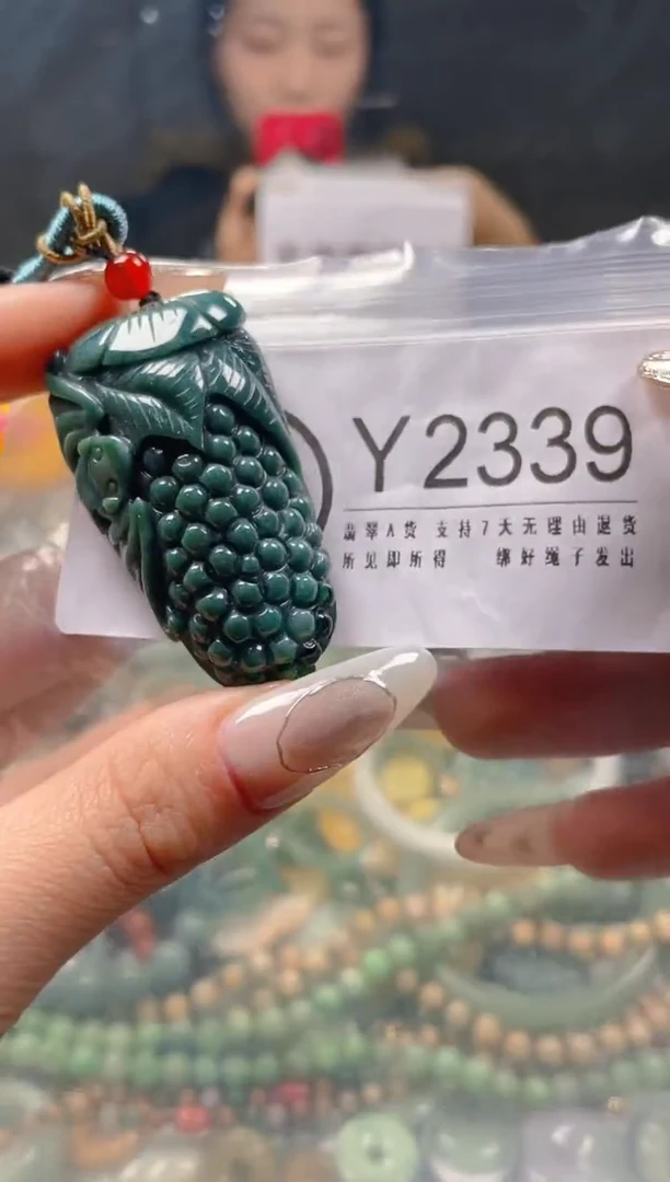 【闪购商品】翡翠颈饰未镶嵌/Y/翡翠A货一图一物