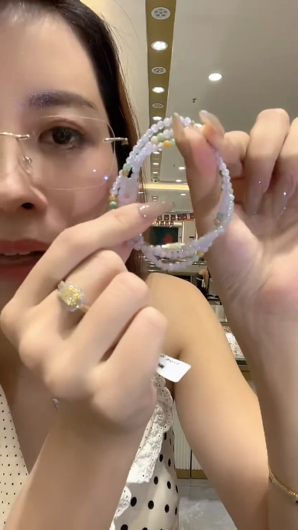 未镶嵌手串翡翠0002多样性发一