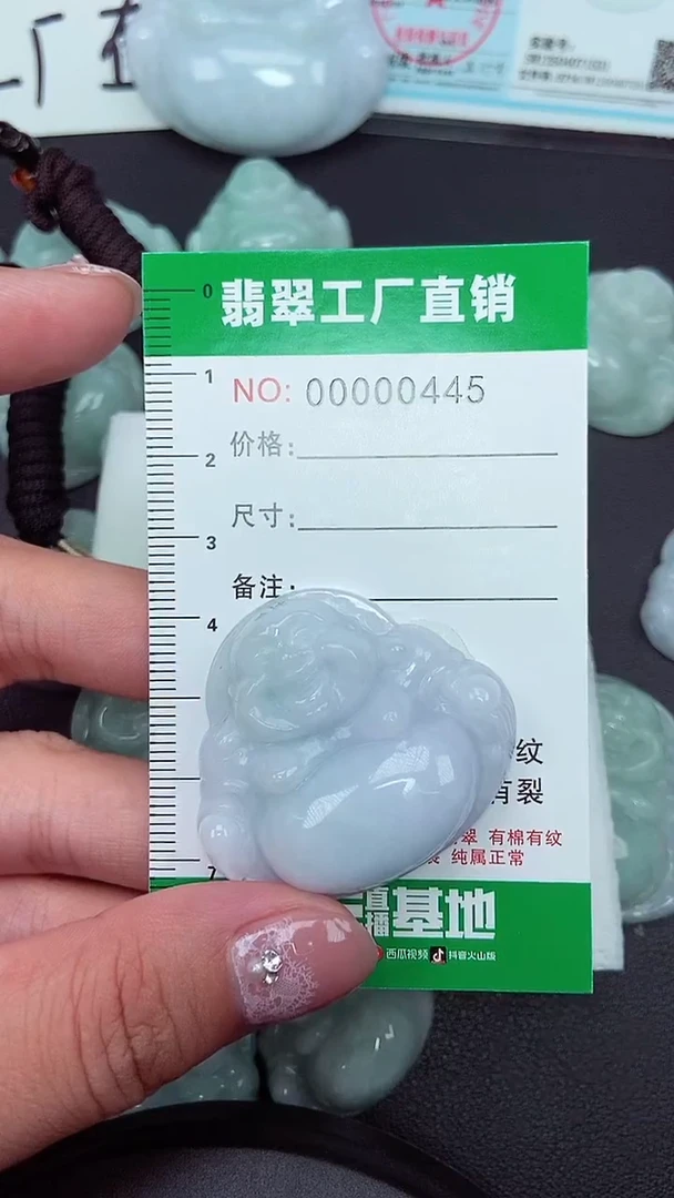 颈饰未镶嵌翡翠缅甸天然翡翠0445