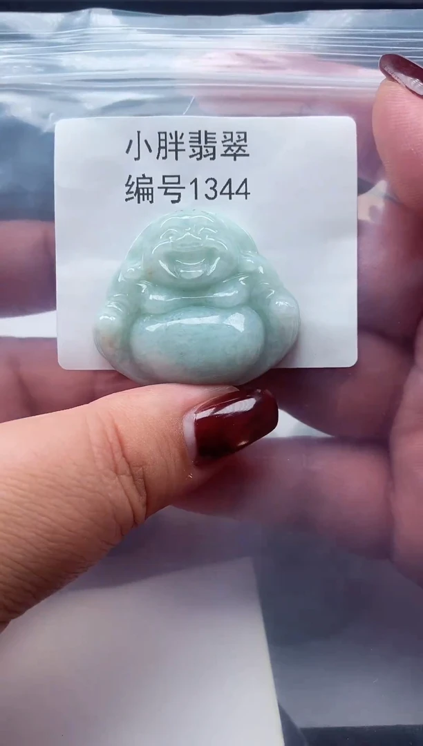 颈饰未镶嵌翡翠缅甸天然A货翡翠1344