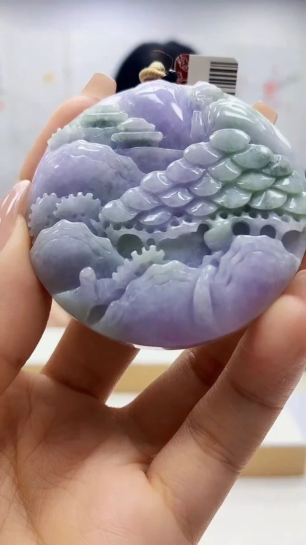 未镶嵌定制翡翠5155ty-毛货挂件15