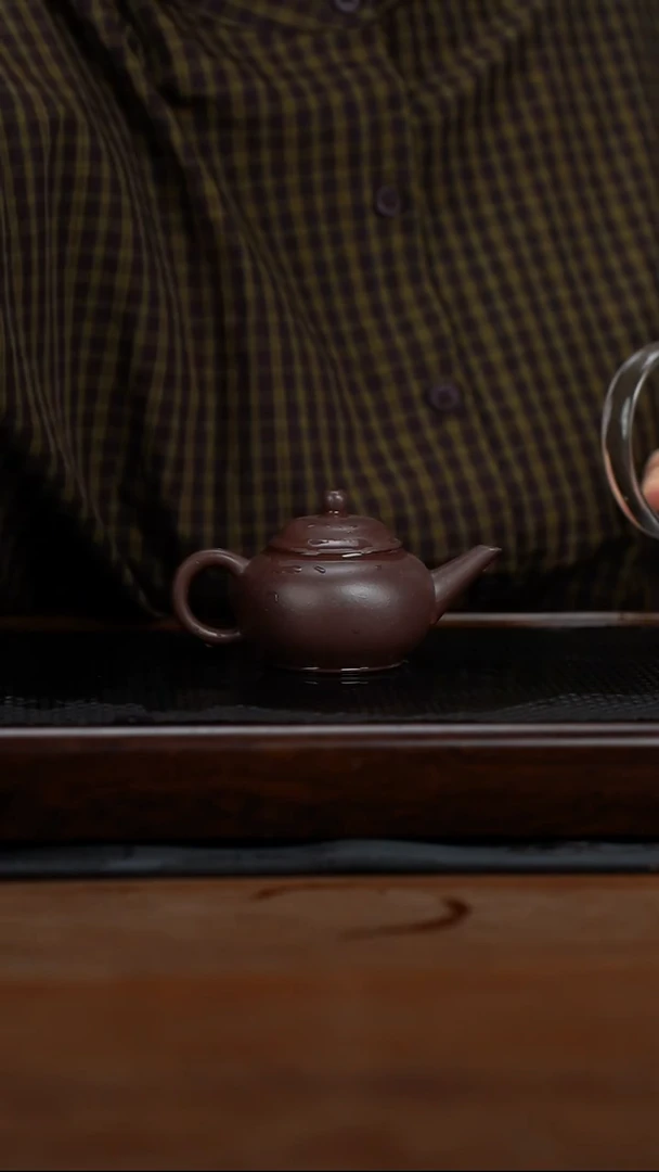 茶壶紫砂cc黄龙山原矿紫泥水平8