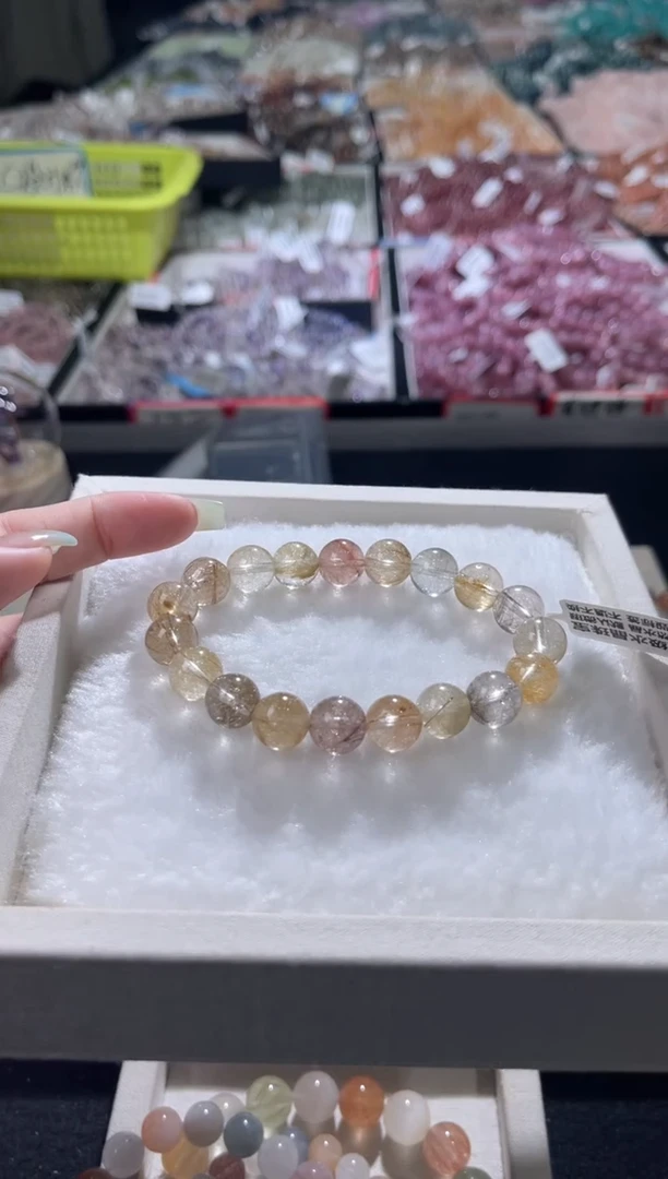 未镶嵌手链水晶263号多样性发货一C 10+