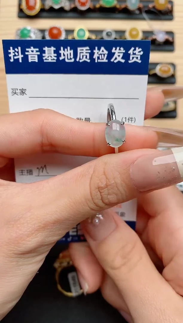 【闪购商品】翡翠戒指银S925镶嵌.....