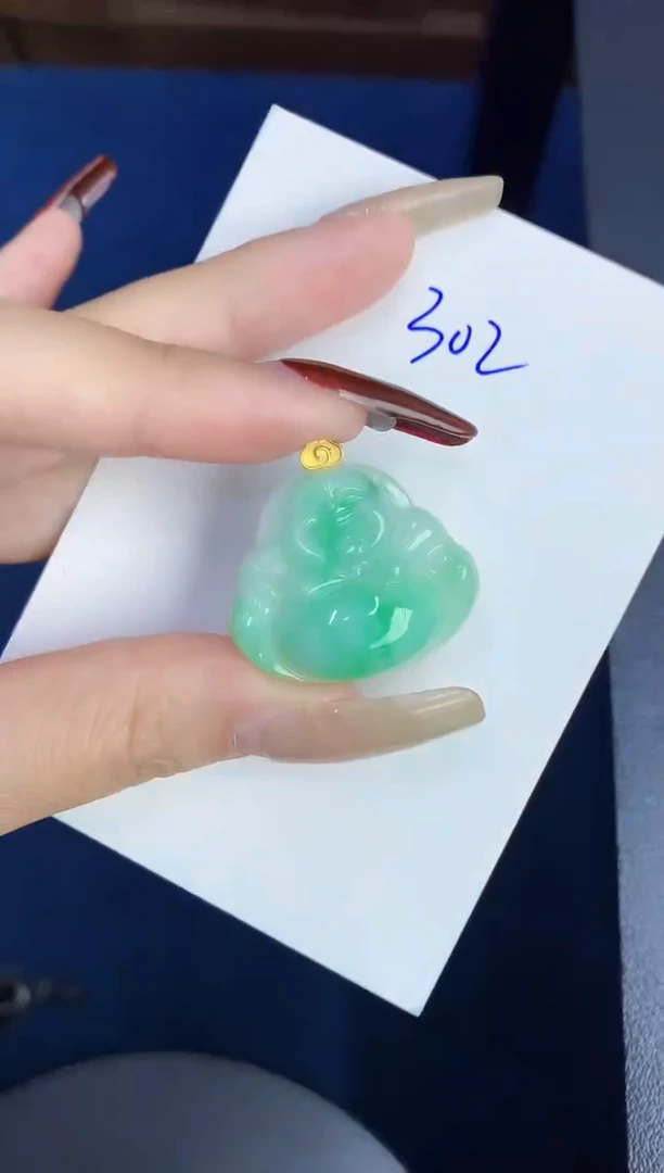 【闪购商品】翡翠颈饰18K金镶嵌00000000000