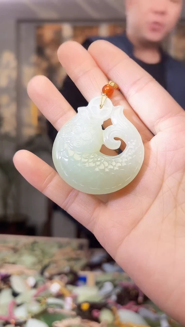 【闪购商品】和田玉颈饰未镶嵌拍一发一1