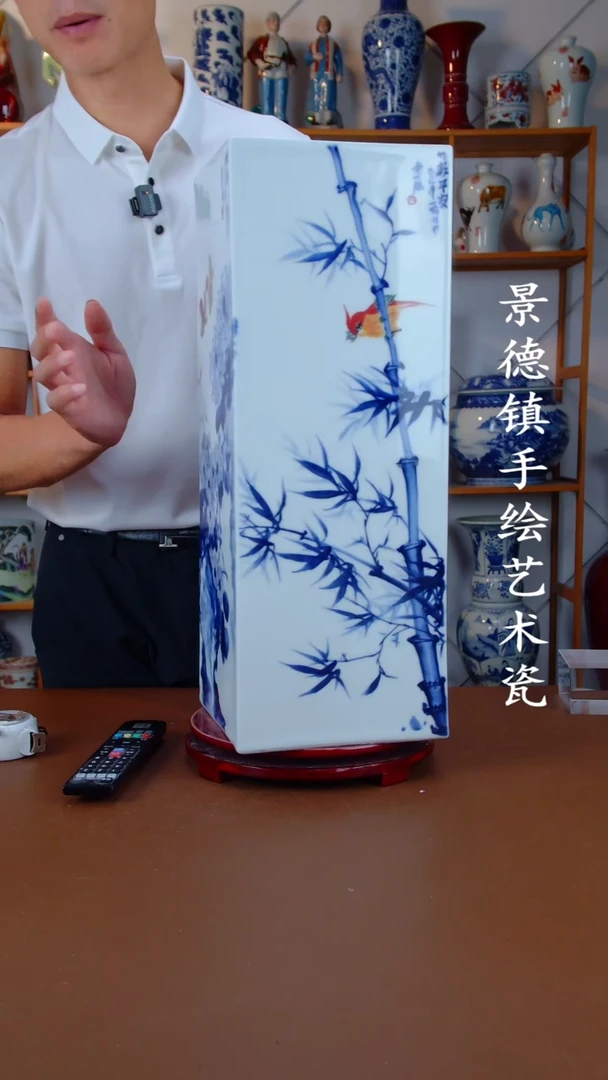 摆件景德镇手工手绘陶瓷摆件32
