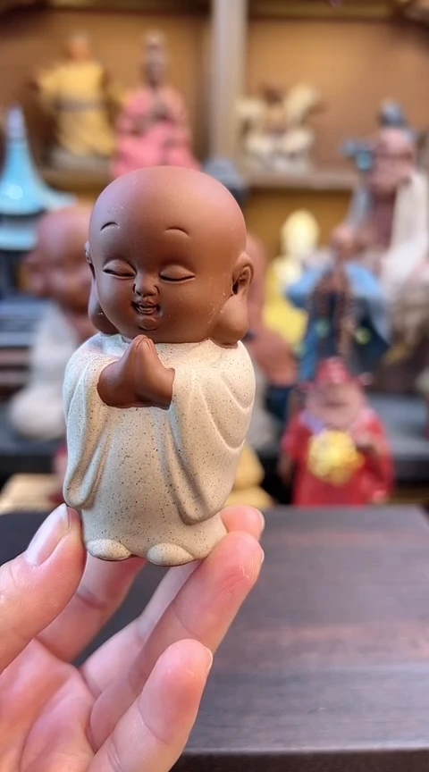 紫砂茶宠器闵茶宠摆件