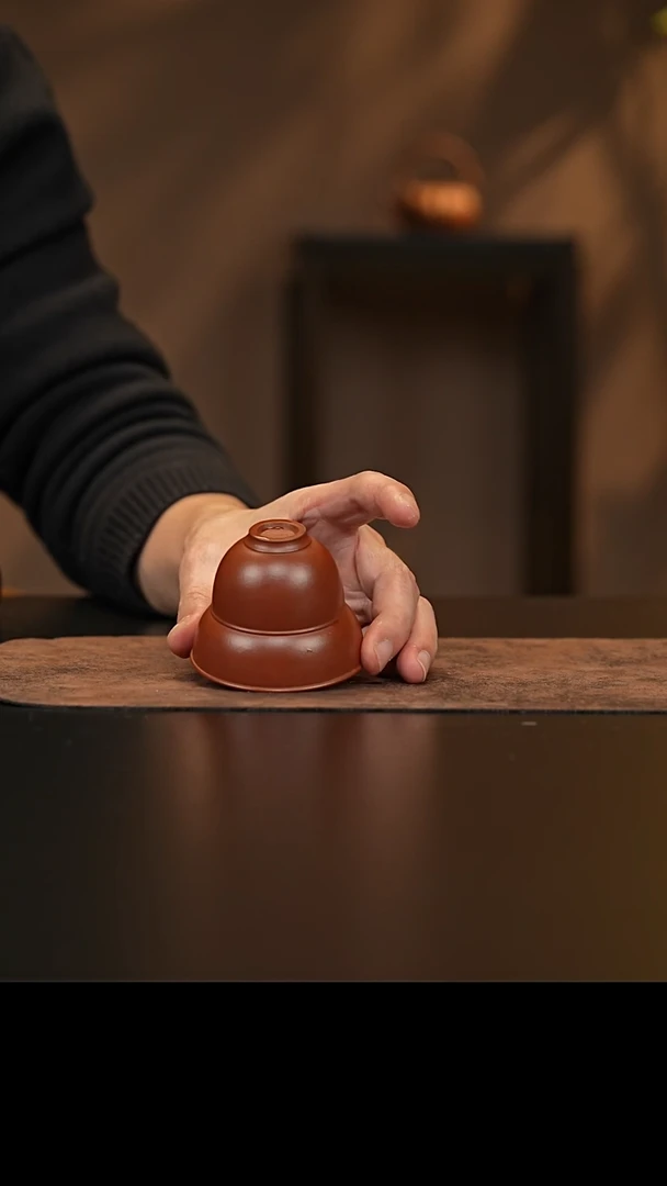 【闪购商品】紫砂茶杯允禾斋zfgt 紫泥 葫芦杯