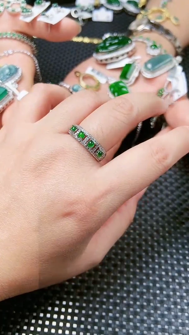 【闪购商品】翡翠戒指未镶嵌1111111111