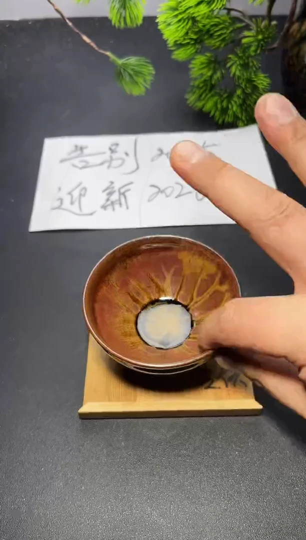 茶盏661叶紫建盏