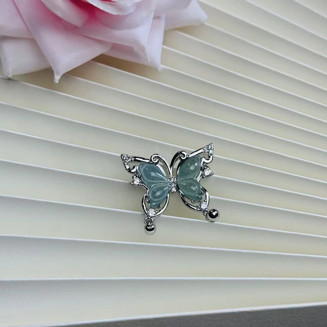 【小池专属】翡翠蝴蝶吊坠多样性发一 AE0026