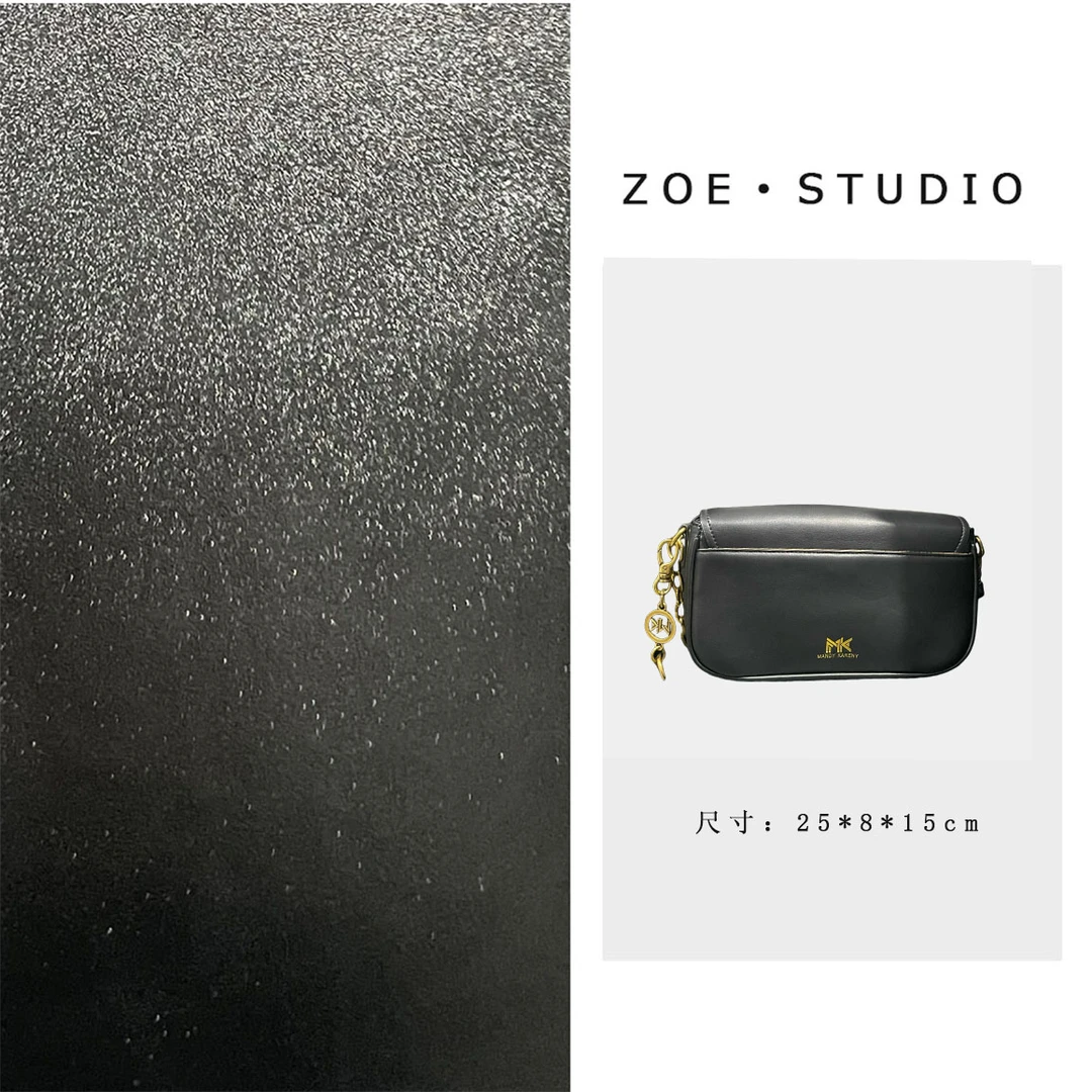 【佐伊甄选】FES-9501-黑色时尚简约通勤百搭单肩韩版气质斜挎包包