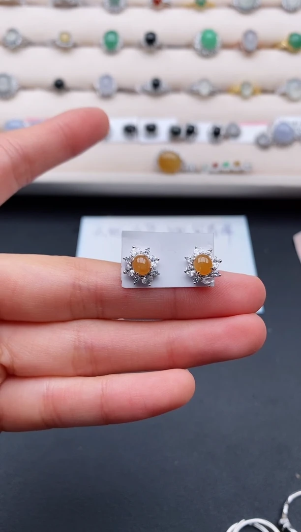 银S925镶嵌戒指翡翠111111111+3