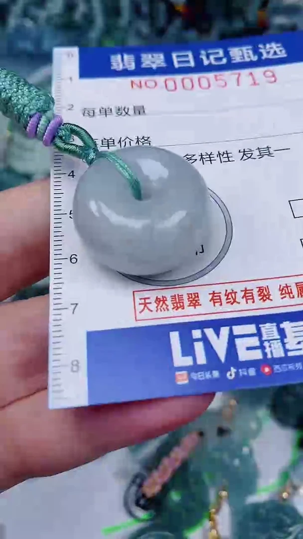 翡翠未镶嵌颈饰00005719
