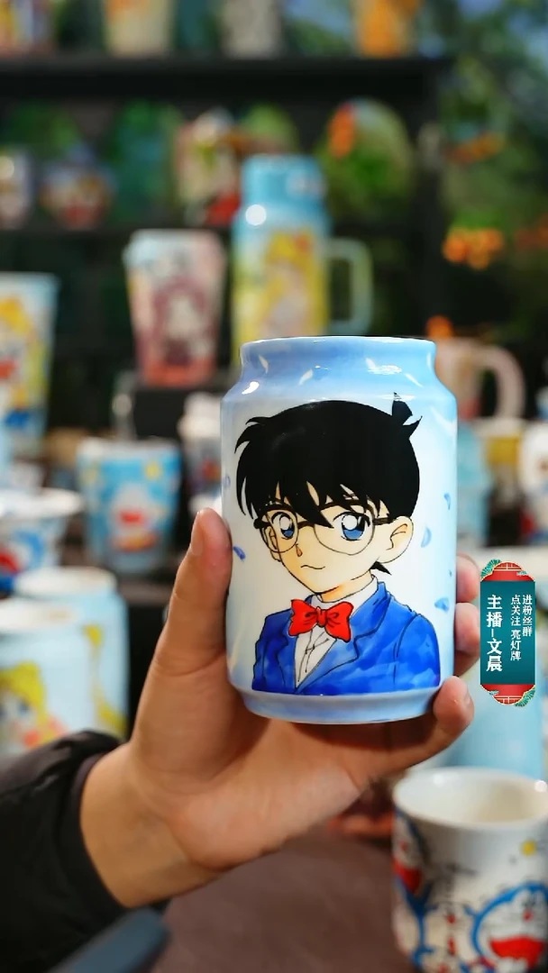 景德镇高温釉下彩纯手工手绘