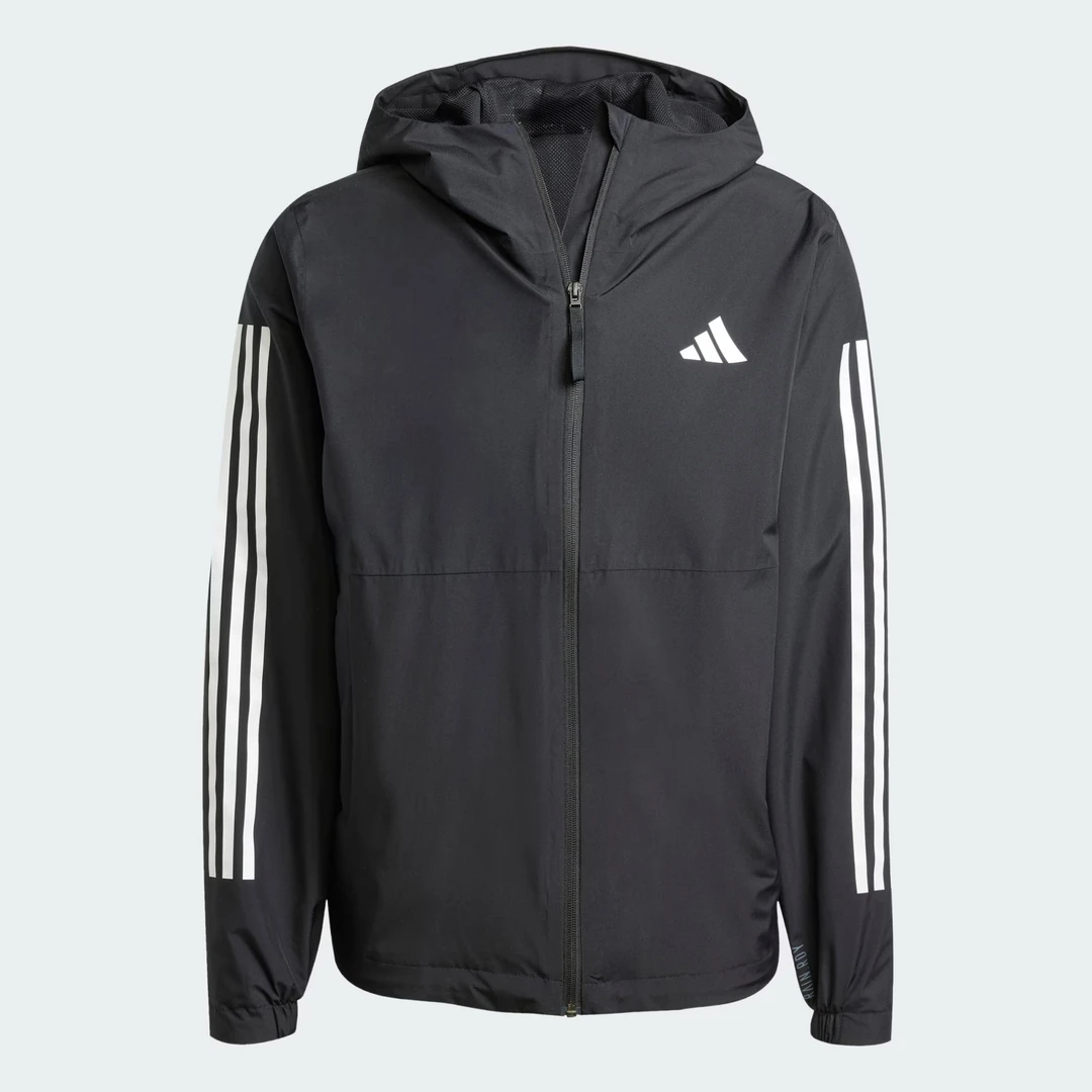 adidas/阿迪达斯男子 春秋季易用系运动休闲连帽夹克外套 JD1043