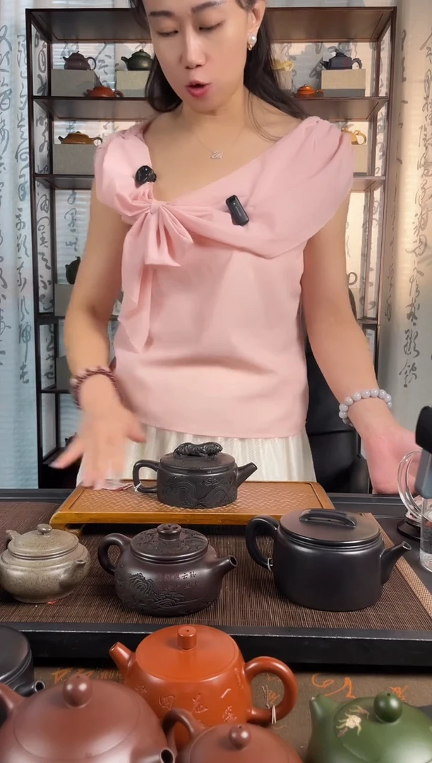 茶壶紫砂虎虎生威大口汉瓦 石黄 蒋静明