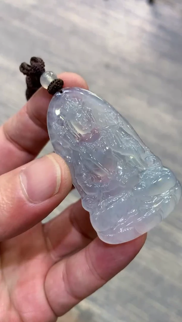 颈饰未镶嵌翡翠天然A货翡翠