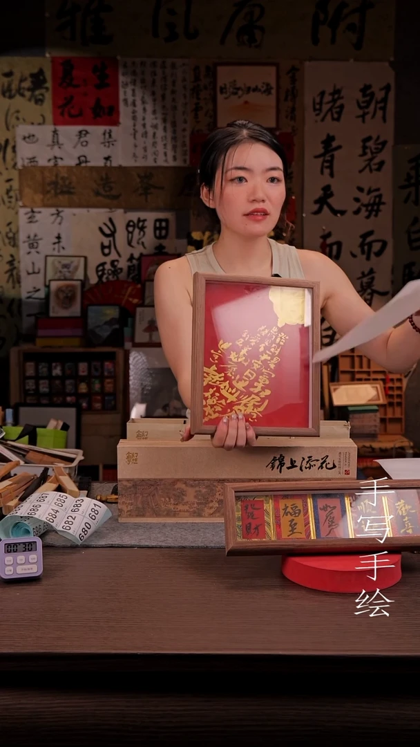 国画丹****班679-10寸摆台