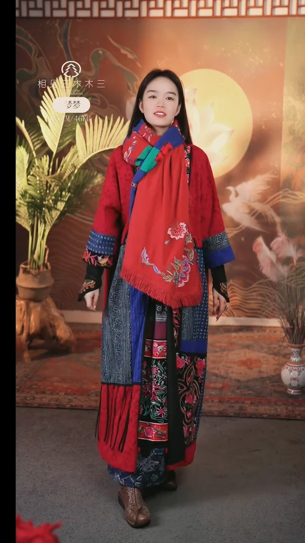 套头华章外套299红色