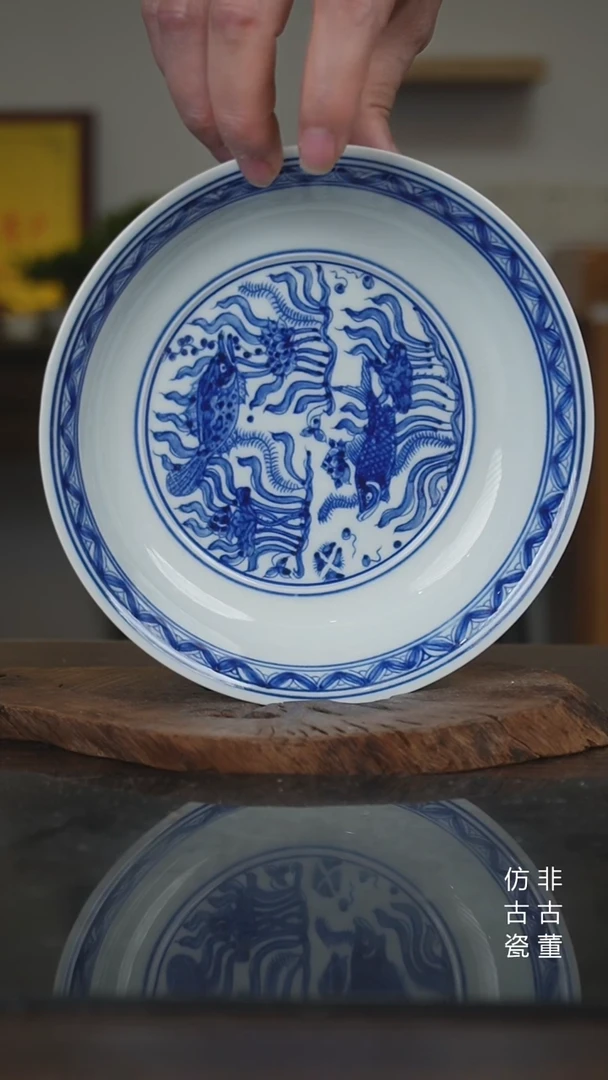 景德镇手工手绘陶瓷微瑕