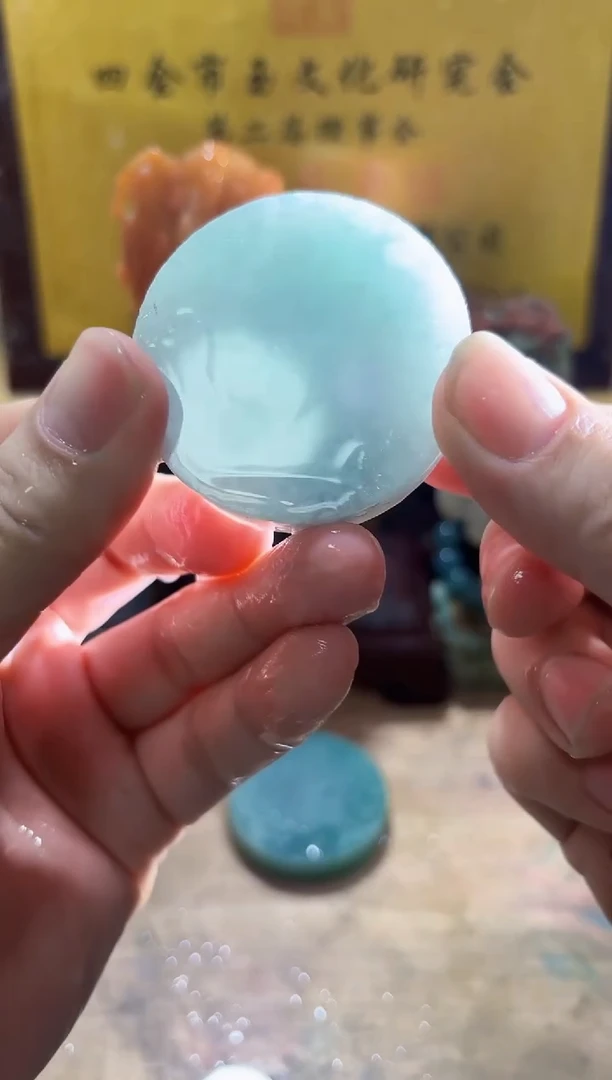 未镶嵌挂件翡翠A货常星7775