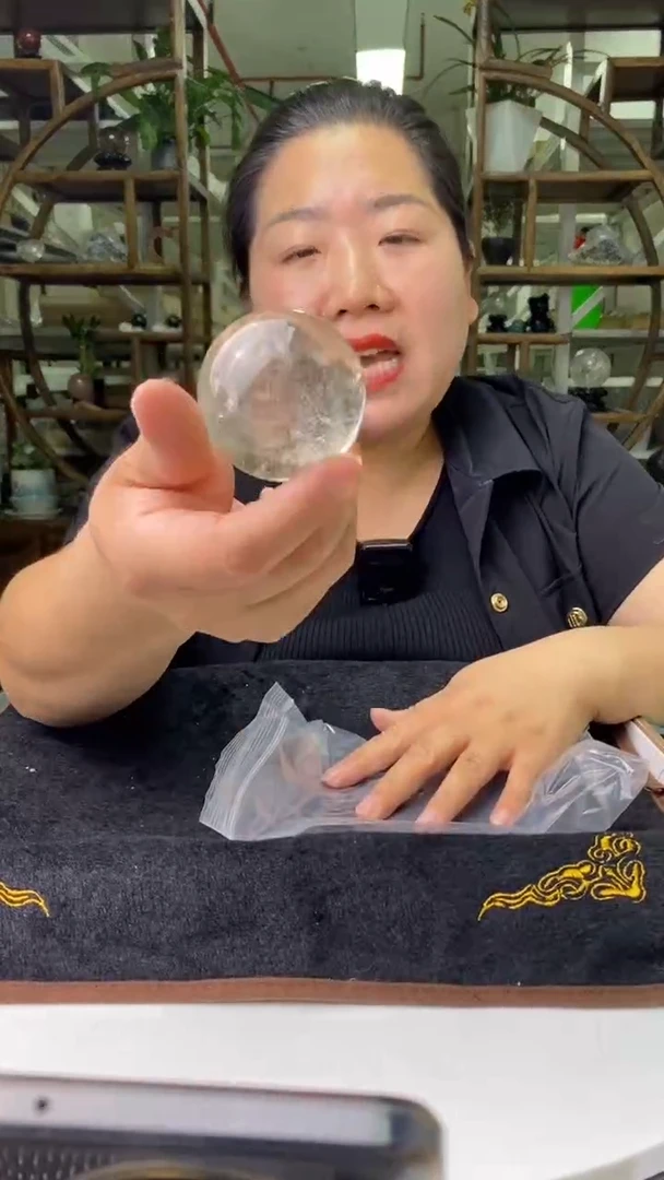 球未镶嵌水晶白水晶球D188