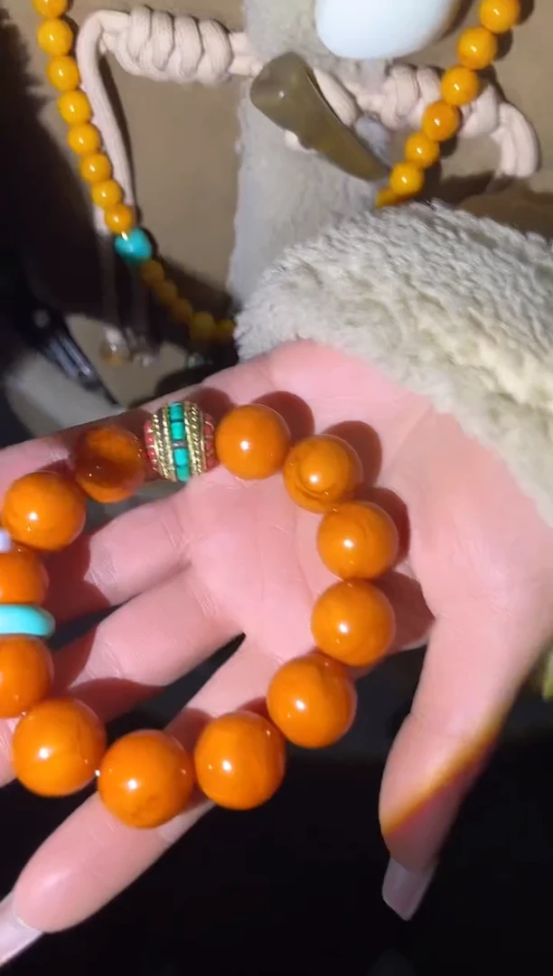 【闪购商品】蜜蜡手链未镶嵌98咚咚咚咚咚咚咚咚