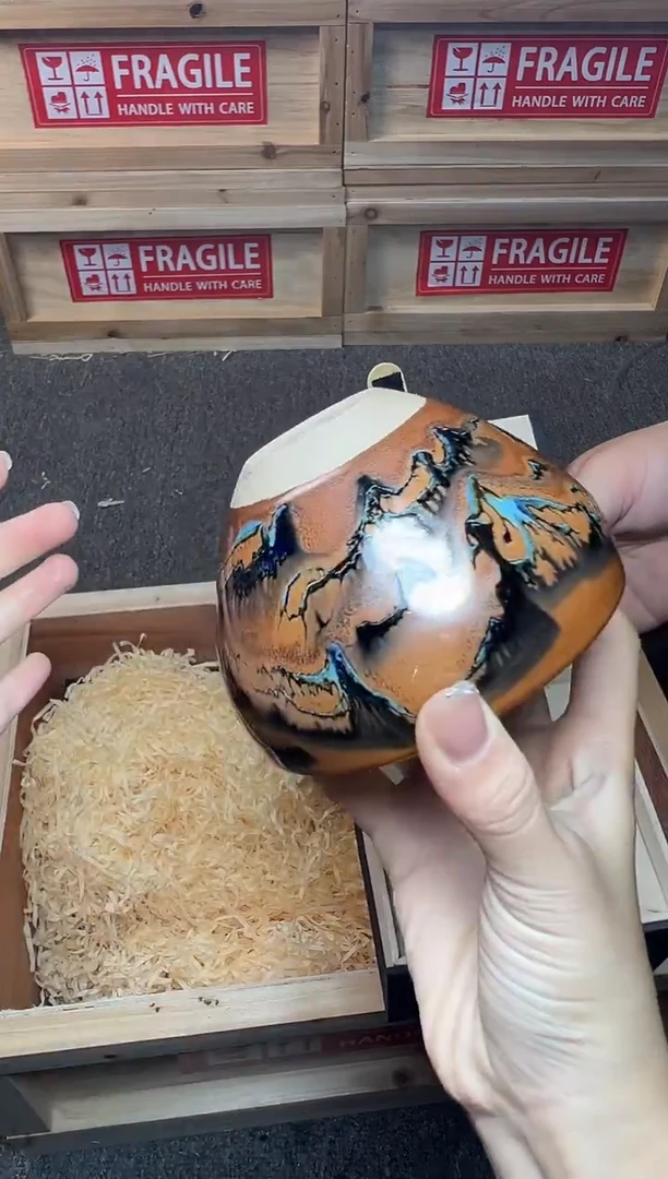 茶盏千里江山 建窑建盏主人杯