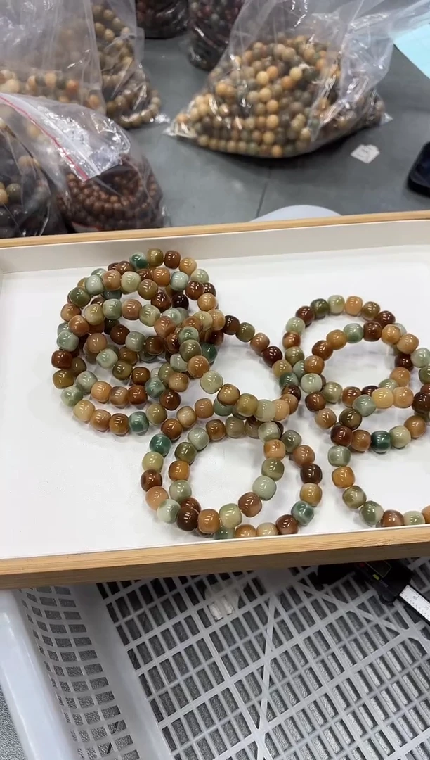 手串菩提根/象牙果13三花猫孔一般（802）