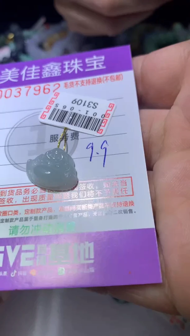 【闪购商品】翡翠颈饰未镶嵌MJX036766