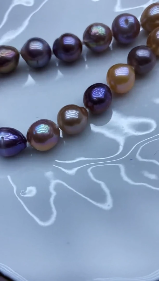 项链未镶嵌淡水珍珠项链多样性发其一