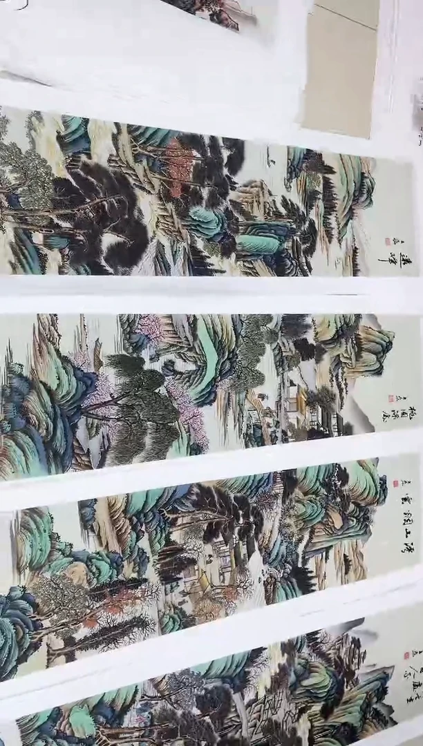 国画九霄甄选国画作品zhb117